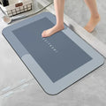 Diatomaceous Earth Bath Mat Super Absorbent Non Slip Fast Drying Soft Floor Mat for Bathroom Shower Laundry Bedroom Kitchen RV